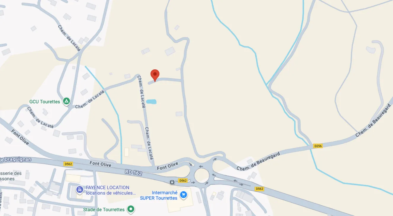 Plan d'accès Les Lavandins